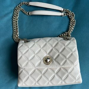 Kate Spade Winter White Purse - convertible shoulder/cross body